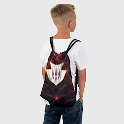 Рюкзак-мешок The Witcher Logo Triangle, цвет: 3D-принт — фото 2