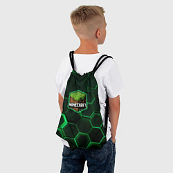 Рюкзак-мешок Minecraft Logo Плиты, цвет: 3D-принт — фото 2