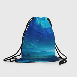 Рюкзак-мешок Фантастический космос, цвет: 3D-принт