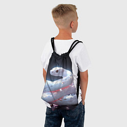 Рюкзак-мешок Лунный змей, цвет: 3D-принт — фото 2
