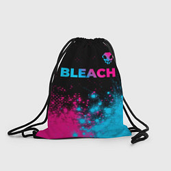 Рюкзак-мешок Bleach - neon gradient: символ сверху, цвет: 3D-принт