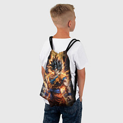 Рюкзак-мешок Сон гоку - драгонболл, цвет: 3D-принт — фото 2