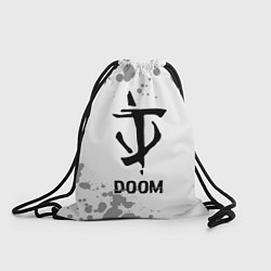 Рюкзак-мешок Doom glitch на светлом фоне, цвет: 3D-принт