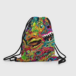 Рюкзак-мешок Психоделические галлюцинации, цвет: 3D-принт
