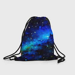 Рюкзак-мешок Живописный космос, цвет: 3D-принт