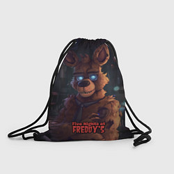 Рюкзак-мешок Медведь Фреди, цвет: 3D-принт