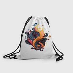 Рюкзак-мешок Пламя феникса, цвет: 3D-принт