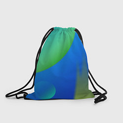 Рюкзак-мешок Яркий синий круг, цвет: 3D-принт