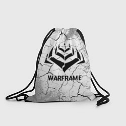 Рюкзак-мешок Warframe glitch на светлом фоне, цвет: 3D-принт
