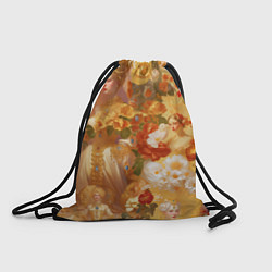 Рюкзак-мешок Девушки в золоте, цвет: 3D-принт