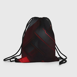 Рюкзак-мешок Красная бесконечность, цвет: 3D-принт