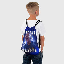 Рюкзак-мешок Килиан Мбаппе сборная Франции, цвет: 3D-принт — фото 2