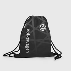 Рюкзак-мешок Volkswagen - classic black, цвет: 3D-принт