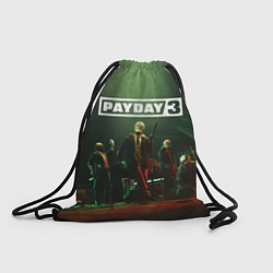 Рюкзак-мешок Грабители Payday 3, цвет: 3D-принт