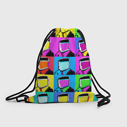Рюкзак-мешок Pop art - abstraction - vogue, цвет: 3D-принт