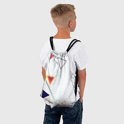 Рюкзак-мешок Геометрия фигур, цвет: 3D-принт — фото 2