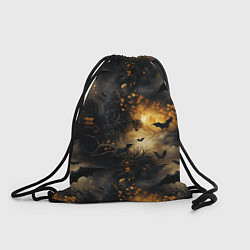 Рюкзак-мешок Ночная мышь, цвет: 3D-принт