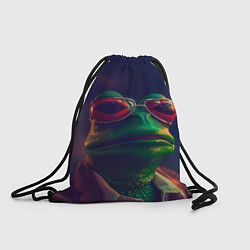 Рюкзак-мешок Жаба Пепе, цвет: 3D-принт