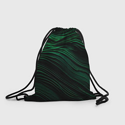 Рюкзак-мешок Dark green texture, цвет: 3D-принт