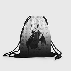 Рюкзак-мешок Демоническое презрение, цвет: 3D-принт