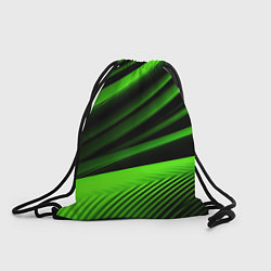 Рюкзак-мешок Зеленый яркая текстура, цвет: 3D-принт