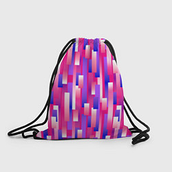 Рюкзак-мешок Градиентные прямоугольники, цвет: 3D-принт