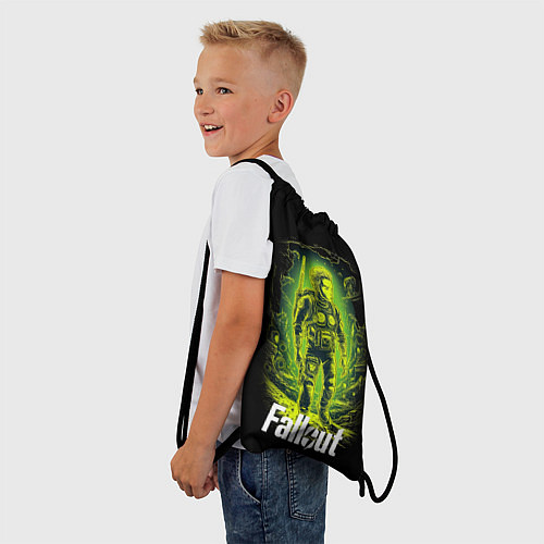 Мешок для обуви Fallout game poster style / 3D-принт – фото 3