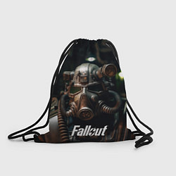 Рюкзак-мешок Fallout man, цвет: 3D-принт