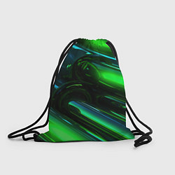 Рюкзак-мешок Green elemetns, цвет: 3D-принт