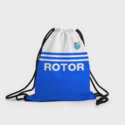 Рюкзак-мешок ФК Ротор - синии линии, цвет: 3D-принт