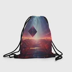 Рюкзак-мешок 3D Ромб, цвет: 3D-принт