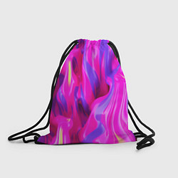 Рюкзак-мешок Pink blue texture, цвет: 3D-принт