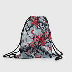 Мешок для обуви Лепестки цветущей вишни - сакура