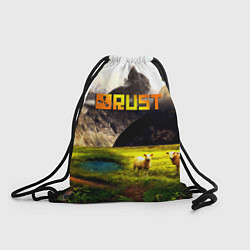 Рюкзак-мешок Rust poster game, цвет: 3D-принт