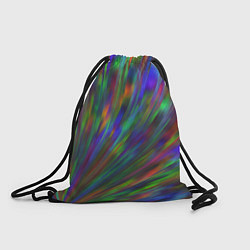 Рюкзак-мешок Переливающая радужная галограмма, цвет: 3D-принт