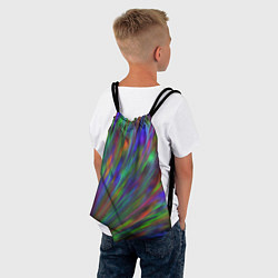 Рюкзак-мешок Переливающая радужная галограмма, цвет: 3D-принт — фото 2