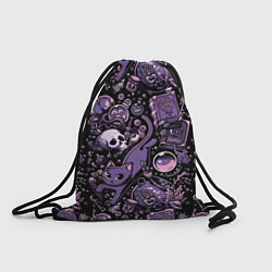Рюкзак-мешок Ведьминский паттерн, цвет: 3D-принт