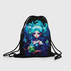 Рюкзак-мешок Милая ведьма с магическим зельем, цвет: 3D-принт
