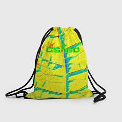 Рюкзак-мешок Cs go cracks skin, цвет: 3D-принт