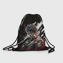 Рюкзак-мешок Воин в кимоно, цвет: 3D-принт