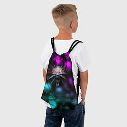 Рюкзак-мешок Ведьмак медальон с лого игр, цвет: 3D-принт — фото 2