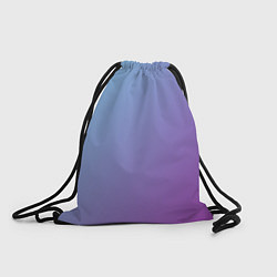 Рюкзак-мешок Градиент - слива в небе, цвет: 3D-принт
