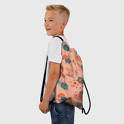 Рюкзак-мешок Осенние лягушки, цвет: 3D-принт — фото 2