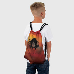 Рюкзак-мешок Death Stranding Kojima corp, цвет: 3D-принт — фото 2