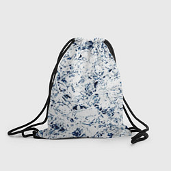 Рюкзак-мешок Паттерн ледяные вершины гор, цвет: 3D-принт
