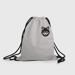 Рюкзак-мешок Первый волк, цвет: 3D-принт