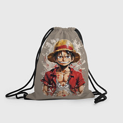 Рюкзак-мешок Монки Ди Руфи - One Piece, цвет: 3D-принт