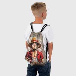 Рюкзак-мешок Монки Ди Руфи - One Piece, цвет: 3D-принт — фото 2