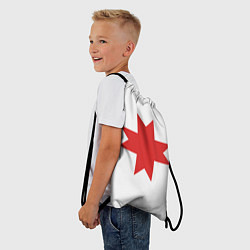 Рюкзак-мешок Флаг Удмуртии, цвет: 3D-принт — фото 2