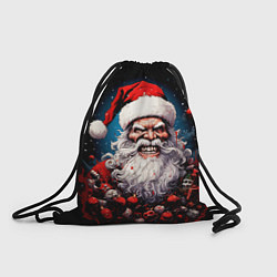 Рюкзак-мешок Страшный Санта Клаус, цвет: 3D-принт